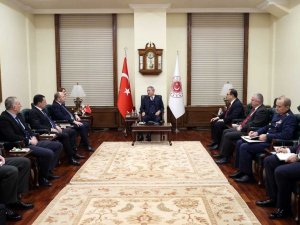 Bakan Akar, Gürcistan Heyetini Kabul Etti