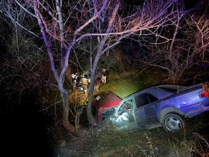 Gediz’de Trafik Kazası: 1 Yaralı