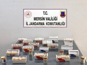 Mersin’de Kaçak Sigara Ve Makaron Operasyonu