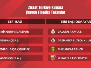 Türkiye Kupası Çeyrek Ve Yarı Final Kura Çekimi 24 Ocak’ta Yapılacak