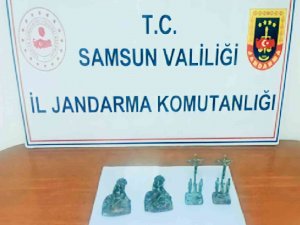 Samsun ’Da Tarihi Eser Ele Geçirildi