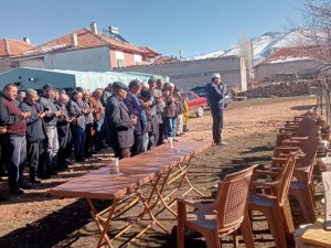 Tomarza’da Yağmur Duası Yapıldı