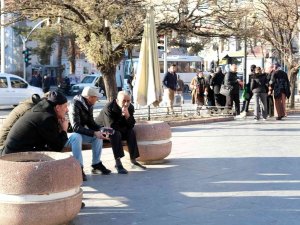 Son Yılların En Sıcak Kış Ayını Geçiren Erzincan’da Vatandaş Şaşkın