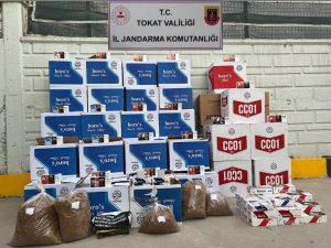Niksar’da 640 Bin Adet Boş Makaron Ele Geçirildi