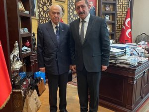 Belediye Başkanı Vidinlioğlu’dan Mhp Genel Başkanı Devlet Bahçeli’ye Ziyaret