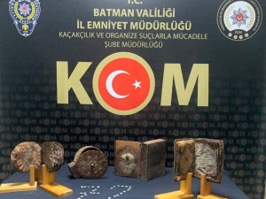 Batman’da Tarihi Eser Ele Geçirildi