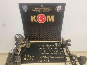 Keşan’da Tarihi Eser Operasyonu