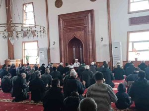 Çan’da Cuma Namazı Sonrası Yağmur Duası Yapıldı