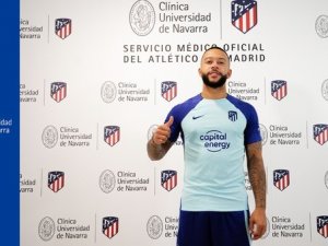 Atletico Madrid, Memphis Depay’ı Kadrosuna Kattı