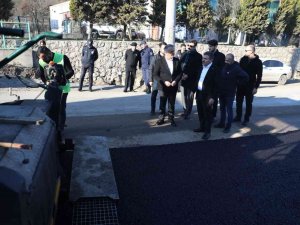 Gümüşova Osb Yolu Asfaltlandı