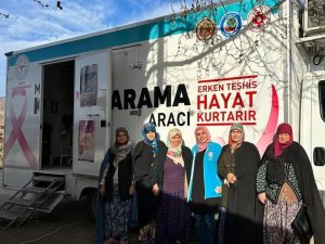 Yeşilçimen Köyüne ‘Mobil Kanser Tarama Aracı’ Gönderildi