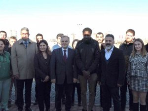 Erü Rektörü Altun, Erütam’ı Ziyaret Etti