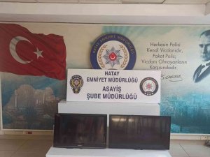 Hatay’da Okuldan Televizyon Çalan Hırsızlar Tutuklandı
