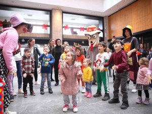 Merkezefendi’de Çocuklar Doyasıya Eğlendi