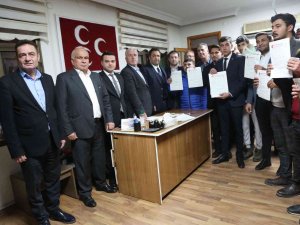 Mersin’de 150 Genç Mhp’ye Katıldı