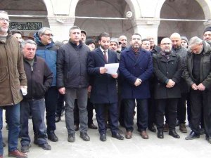 Kur’an-ı Kerim’in Yakılmasına Kars’ta Tepki