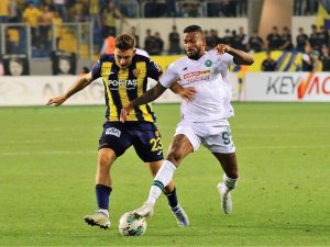 Konyaspor İle Ankaragücü 32. Randevuda