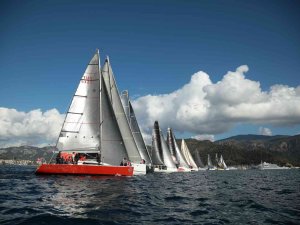 Marmaris Yelkenli Yat Yarışları Kış Trofesinin İlk Ayağı Tamamlandı