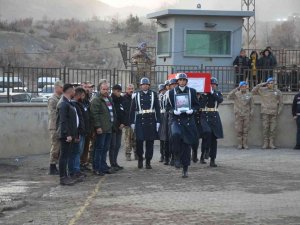 Şırnak’ta Çatışmada Şehit Olan Güvenlik Korucusu Son Yolculuğuna Uğurlandı