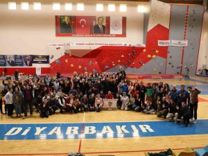 Diyarbakır’da Tırmanış Türkiye Şampiyonası Düzenlendi