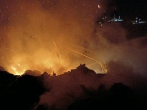 Yalova’da Katı Atık Depolama Tesisi Yangını