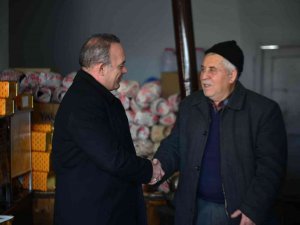 Vali Hüseyin Öner, Esnaf Ziyaretlerine Devam Ediyor