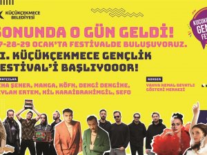Küçükçekmece’de Ücretsiz Gençlik Festivali Başlıyor