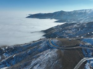 Muş Ovası Sis Altında