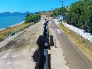 Bodrum Kanalizasyon Projesinin Yüzde 93’ü Tamamlandı