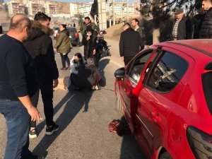 Karabük’te Yayaya Otomobil Çarptı
