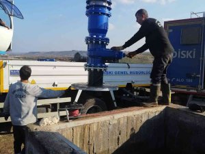 Di̇ski̇ İsale Hattında Bakım Onarım Çalışmalarını Sürdürüyor