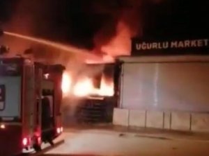 Nargile Kafede Yangın Çıktı