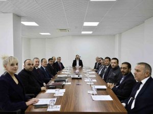 Vali Kızılkaya Heyet Toplantısına Katıldı