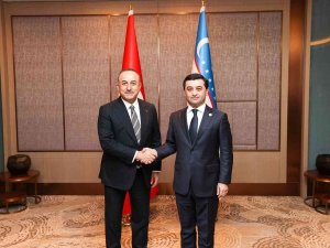 Çavuşoğlu, Özbekistan Dışişleri Bakan Vekili Saidov İle Görüştü