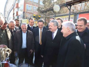 Hazine Ve Maliye Bakan Yardımcısı Gürcan Esnafı Ziyaret Etti