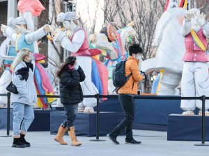 Güney Kore Kış Mevsiminin En Soğuk Günlerini Yaşıyor