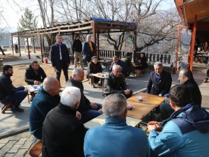 Vali Özkan, Esnaf Ve Vatandaşlarla Bir Araya Geldi