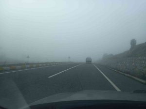 Muğla-aydın Karayolunda Sis Etkili Oldu