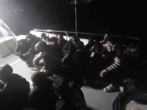 Radarla Tespit Edilen 40 Düzensiz Göçmen Yakalandı