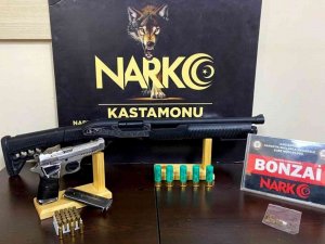 Kastamonu’da Uyuşturucu Ve Kaçak Silah Ele Geçirildi: 1 Gözaltı