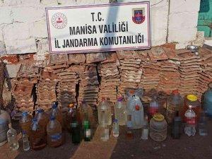 Salihli’de 291 Litre Kaçak İçki Ele Geçirildi