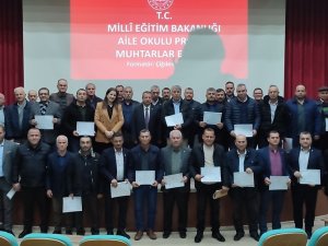 Çan’da Muhtarlara Eğitim