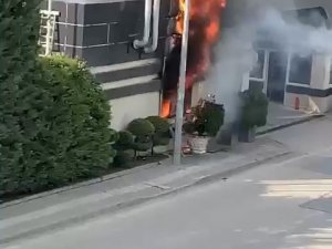 Lüks Sitenin Jeneratörü Alev Alev Yandı