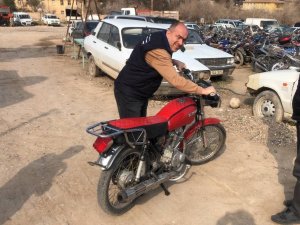 Çalınan Motosikletine 16 Yıl Sonra Kavuştu