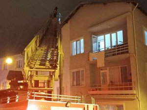 Bilecik’teki Baca Yangını Korkuttu