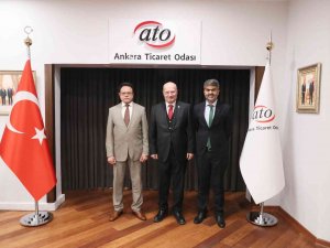 Pakistan Büyükelçisi Cüneyd’den Ato Başkanı Baran’a Ziyaret