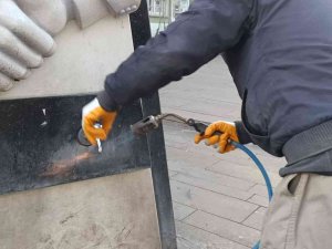 Bolu’da Soğuktan Musluklar Dondu