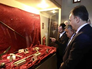 Bilecik’te ‘Kahraman Türk Büyükleri Savaş Aletleri Sanat Sergisi’ Açıldı