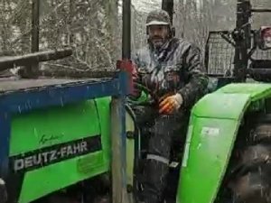 Karabük’te Yüksek Kesimlerde Kar Yağışı Başladı