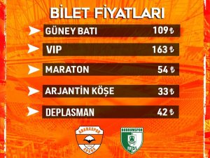 Adanaspor, Bodrumspor Maçının Biletleri Satışa Çıktı